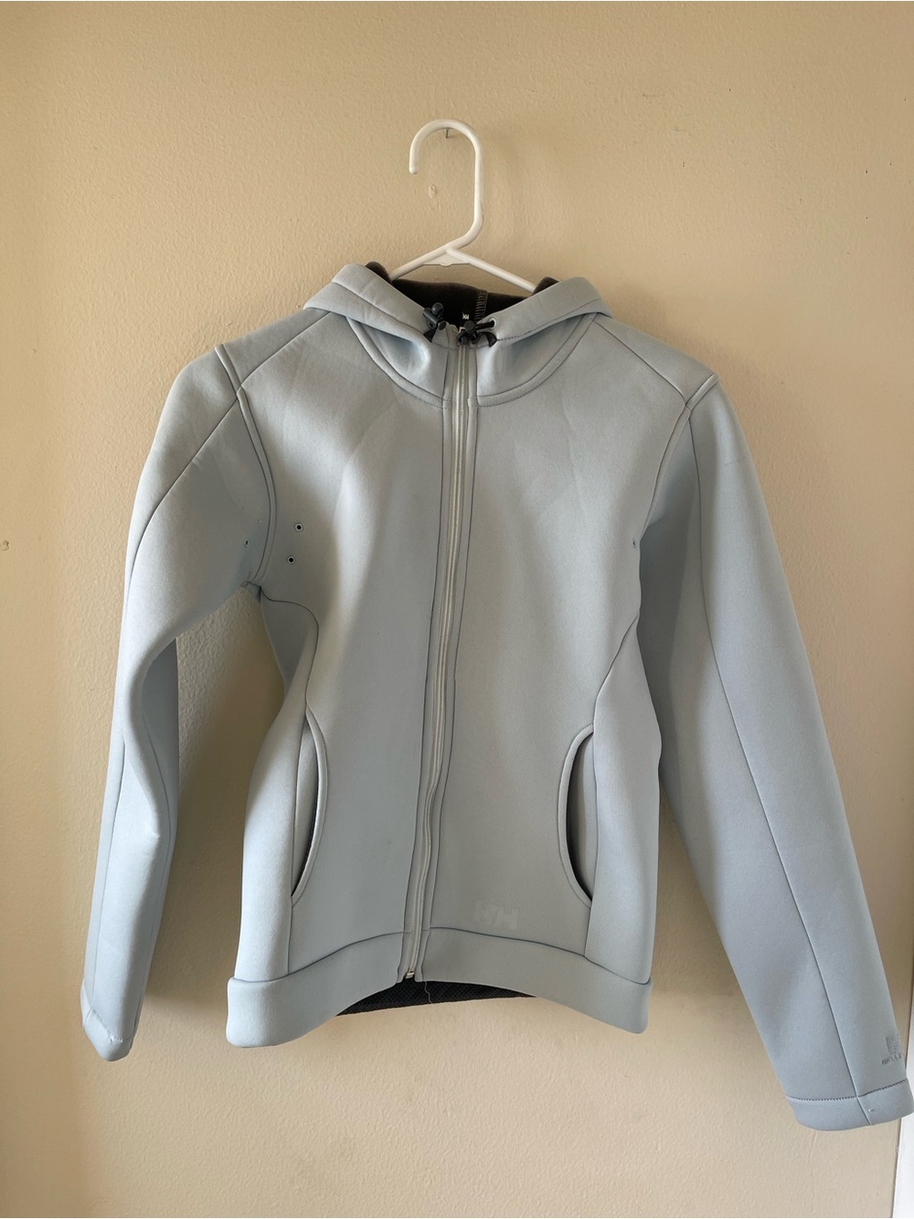 Helly Hansen Light Blue Hooded Zip Jacket